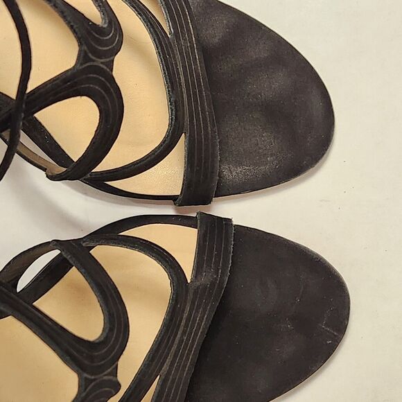 Steve Madden 'Ava' Sandal, Black Suede, Womens Size 7 M - Picture 14 of 15